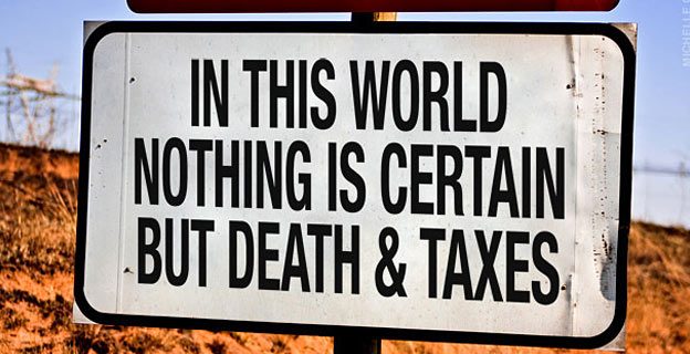 death taxes quote