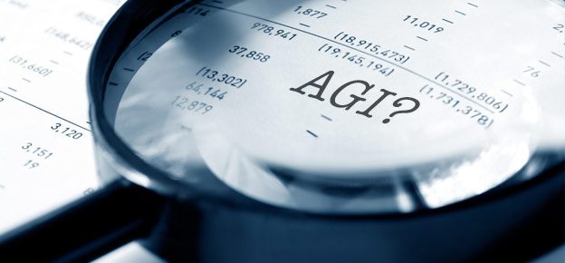 how to find agi adjusted gross income taxes