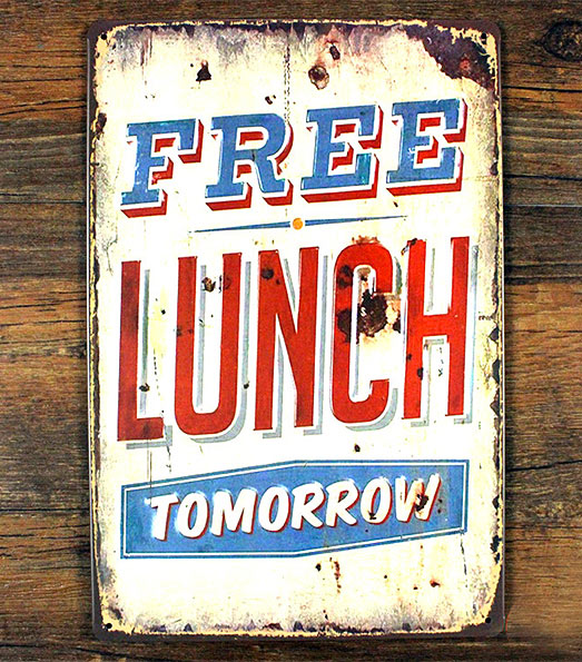 free lunch tomorrow