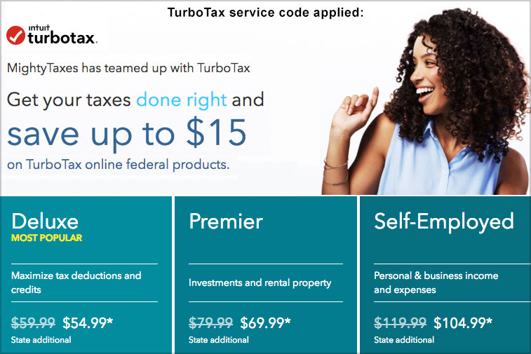 9 TurboTax Service Codes, Coupons 520 Off! • 2020