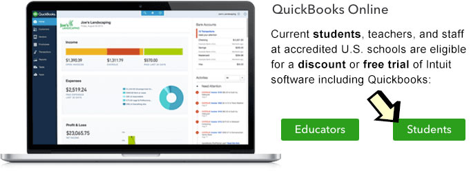 quickbooks online student