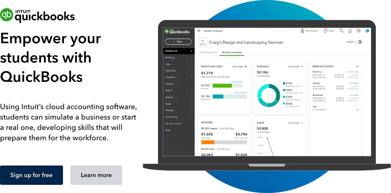 quickbooks free students