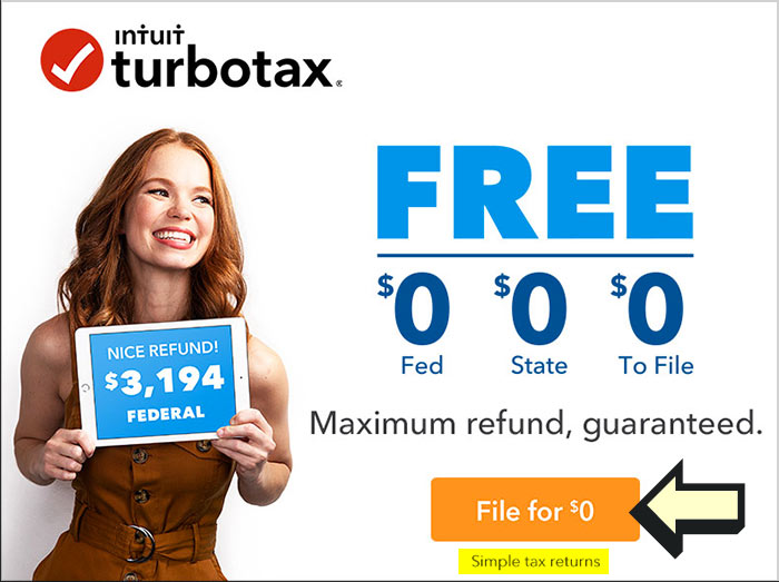 Turbotax free online e file ruholoser