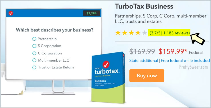 turbotax business customer reviews