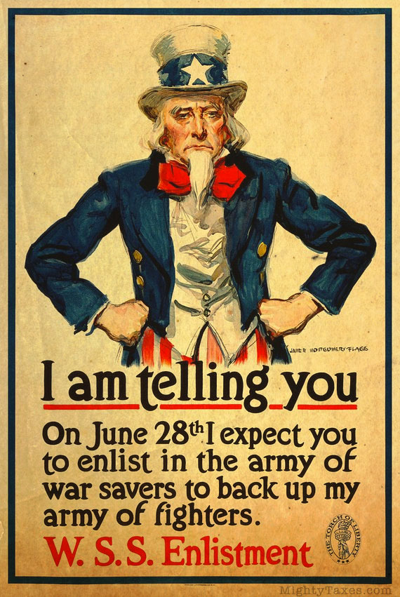 uncle sam us propaganda poster