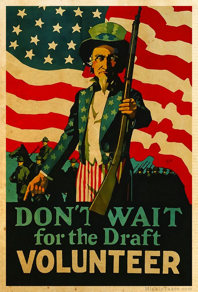 uncle sam recruitment poster wwi