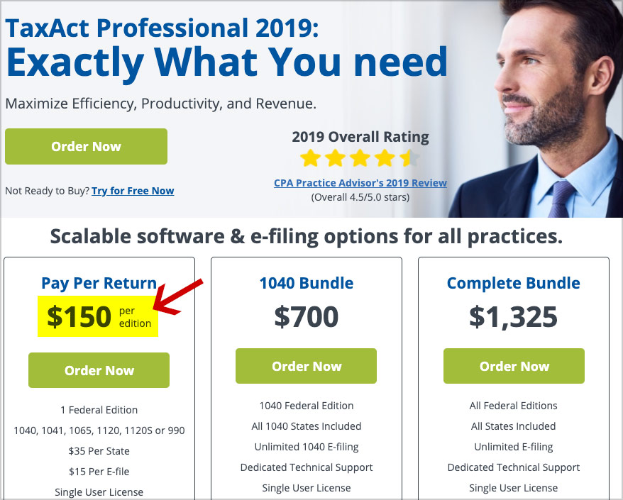 taxact professional discount