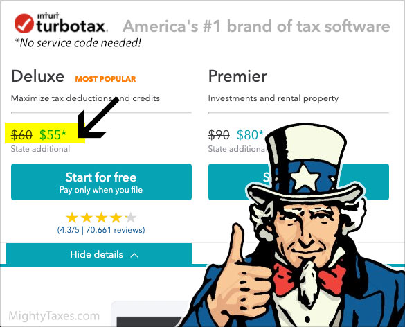 9 Turbotax Service Codes Deluxe Premier 5 20 Off 2020
