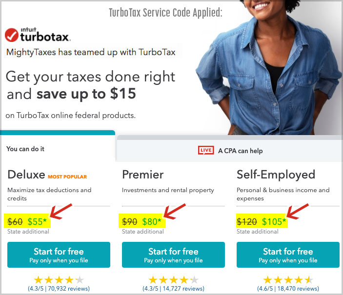 9 Turbotax Service Codes Deluxe Premier 5 20 Off 2020