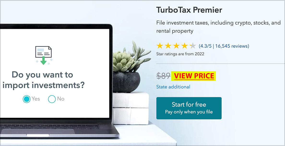 TurboTax Premier Cost + Best Discount (Free?) • 2023